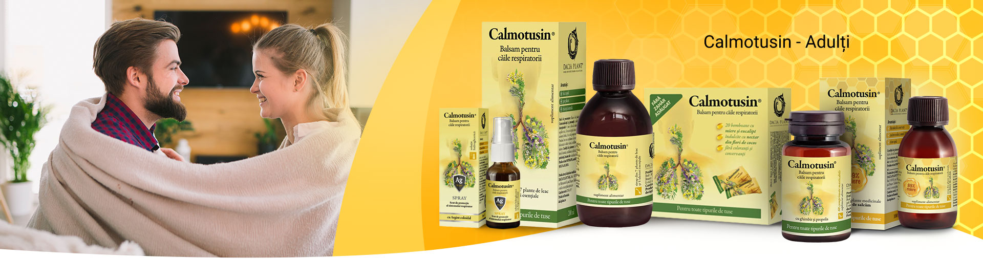 Banner Calmotusin Respirator Dacia Plant